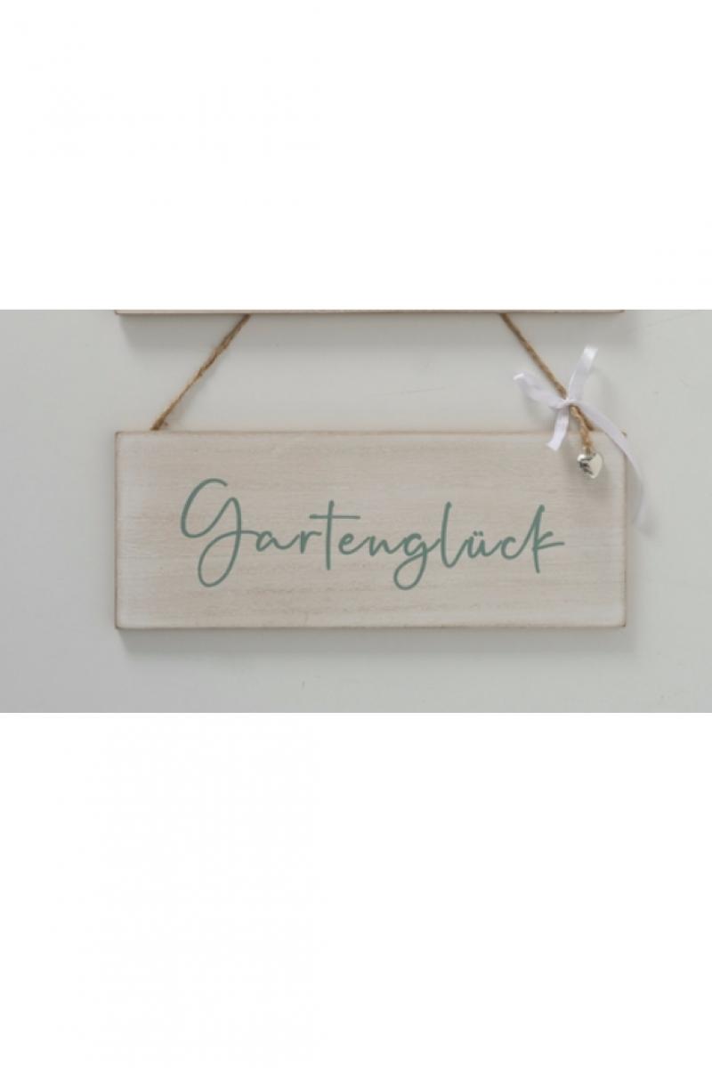 Wedernoch.ch Schild *Gartenglück*