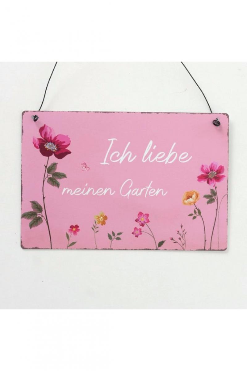 Wedernoch.ch Schild *Ich liebe meinen Garten*