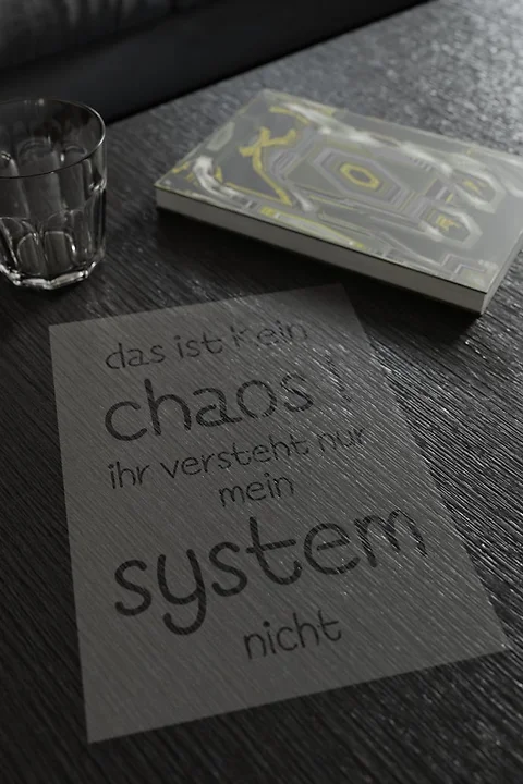 Schablone *Chaos*