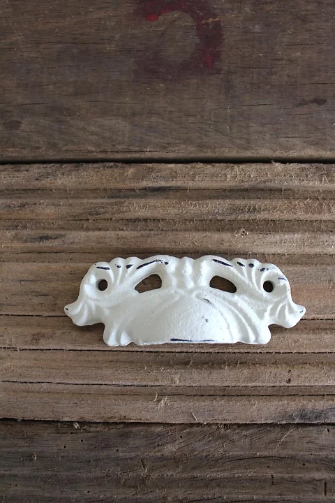 Muschelgriff Eisen creme