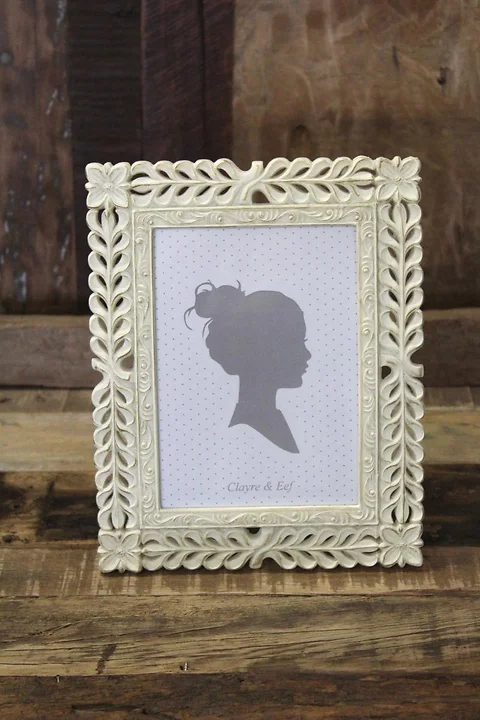 Bilderrahmen Creme 19x24cm