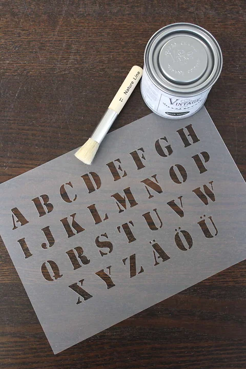 Schablone *Buchstaben* A5