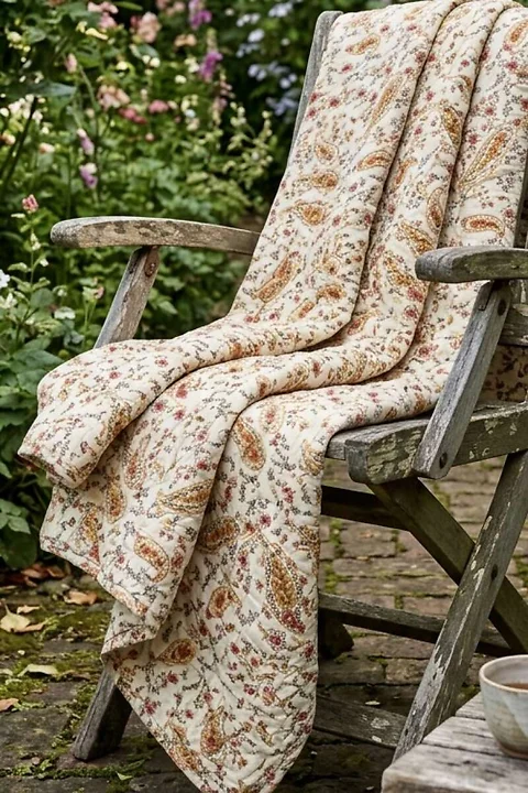 Steppdecke Paisley 130x180cm