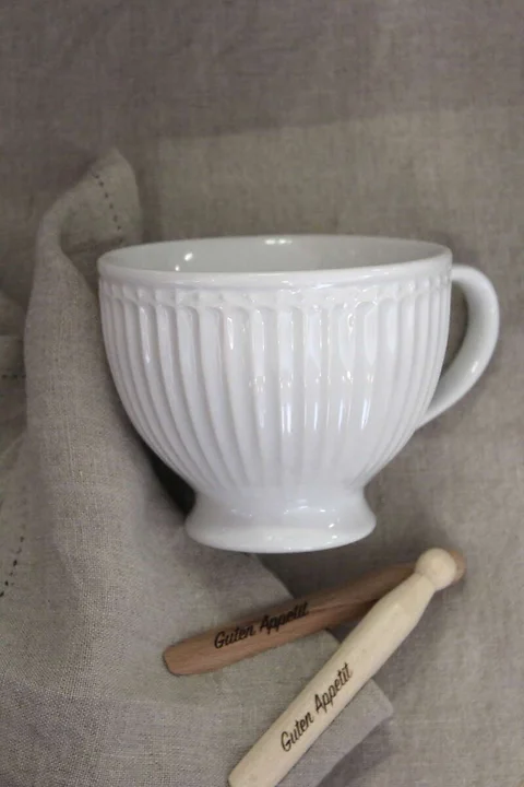 Grosse Tasse Alice Weiss 400ml