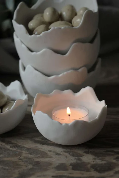Majas Eierschale H5cm