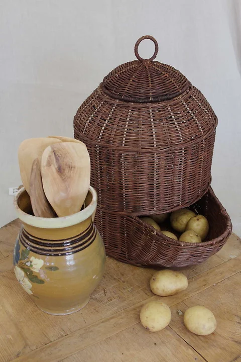 Korb für Zwiebeln oder Kartoffeln H40cm