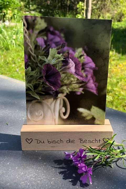 Postkartenständer *Du bisch die Bescht*