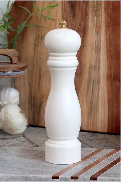 Salz/Pfeffermühle creme H20cm