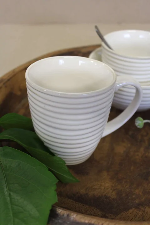 Tasse Dunes weiss 350ml