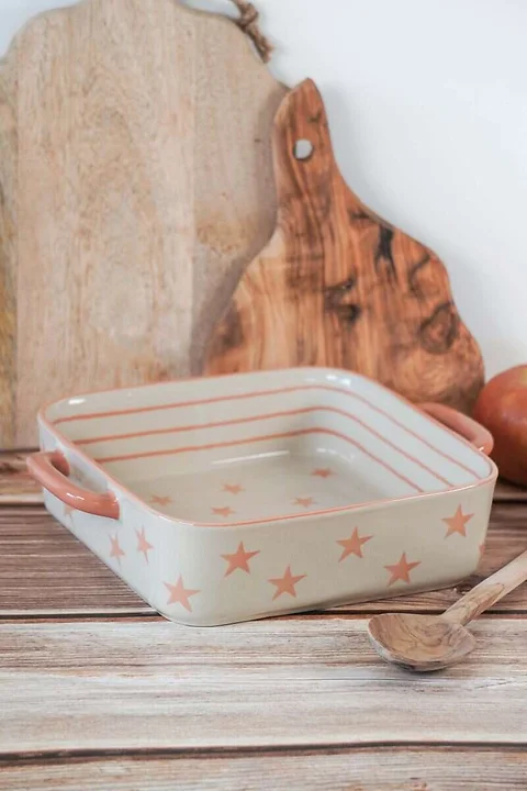 Rechteckige Ofenform Apricot L26cm
