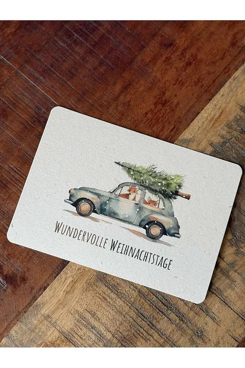 Karte Wundervolle Weihnachtstage