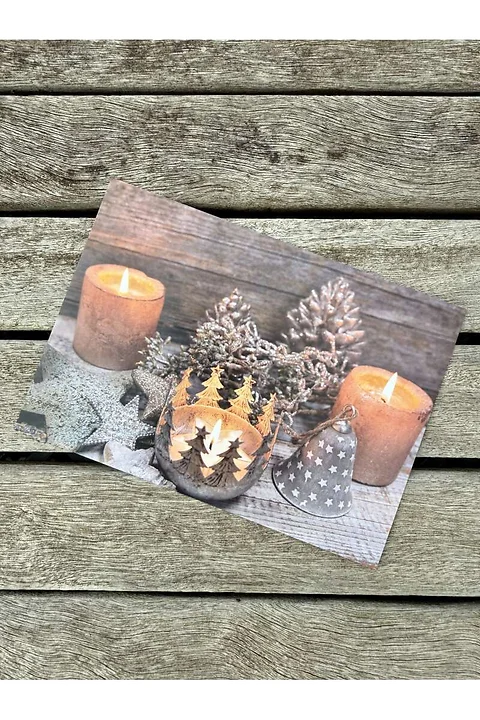 Karte Weihnachtsdeko
