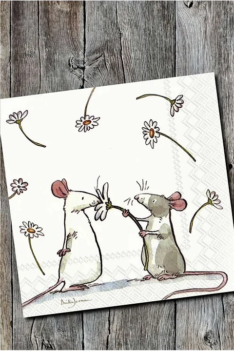 Servietten a Daisy for you