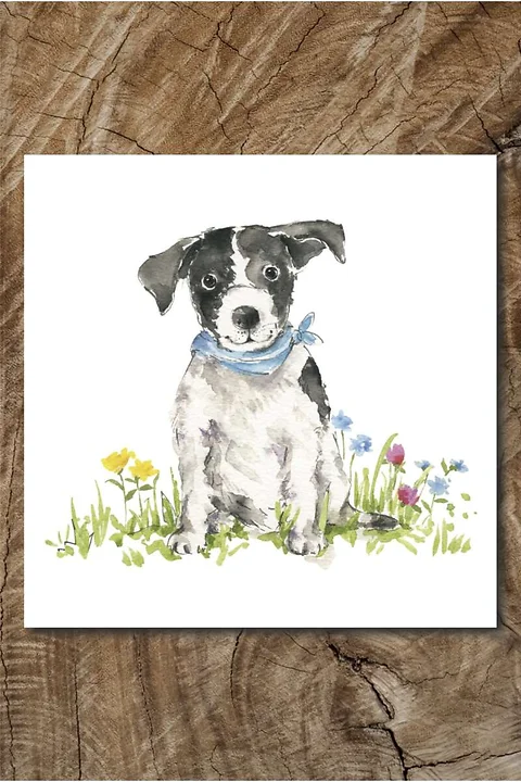 Serviette Happy Hundi
