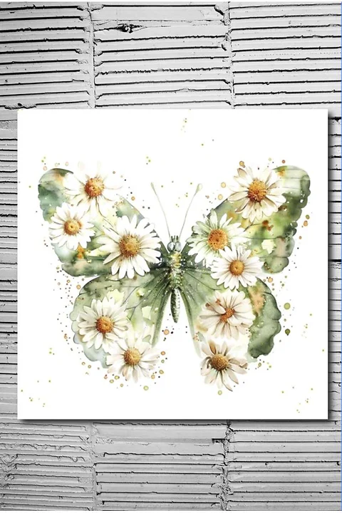 Serviette Schmetterling