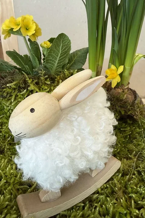 Hase Weiss H10cm