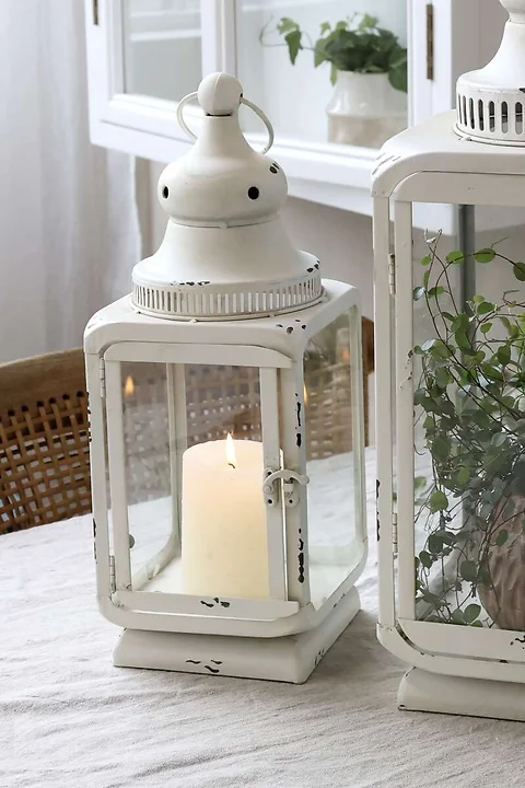 Laterne Shabby H40cm