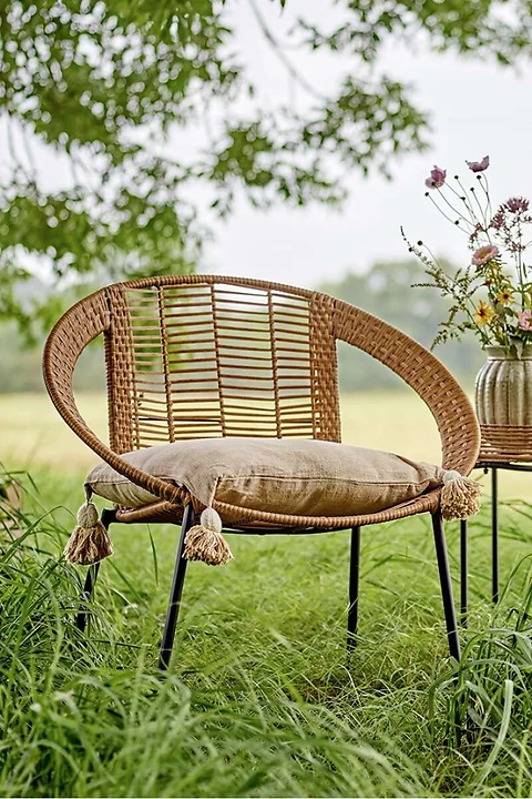 Dudine Sessel Natur Polyrattan