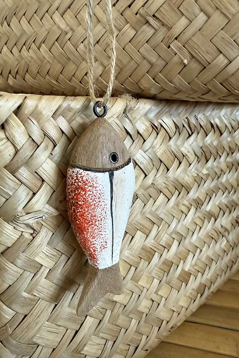 Hänger Fisch Rot