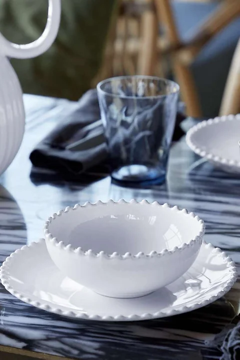 Schale Pearl Weiss  ø14.6cm