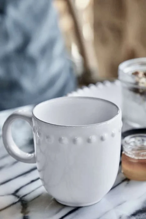 Tasse Pearl  Weiss 370ml