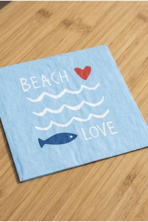 Serviette Beach Love